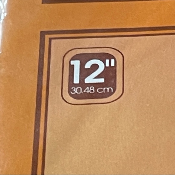 Vintage Honeycomb Tissue 12” Acorns Fall Thanksgiving AMSCAN  EUC ORIGINAL PACK - Picture 7 of 7